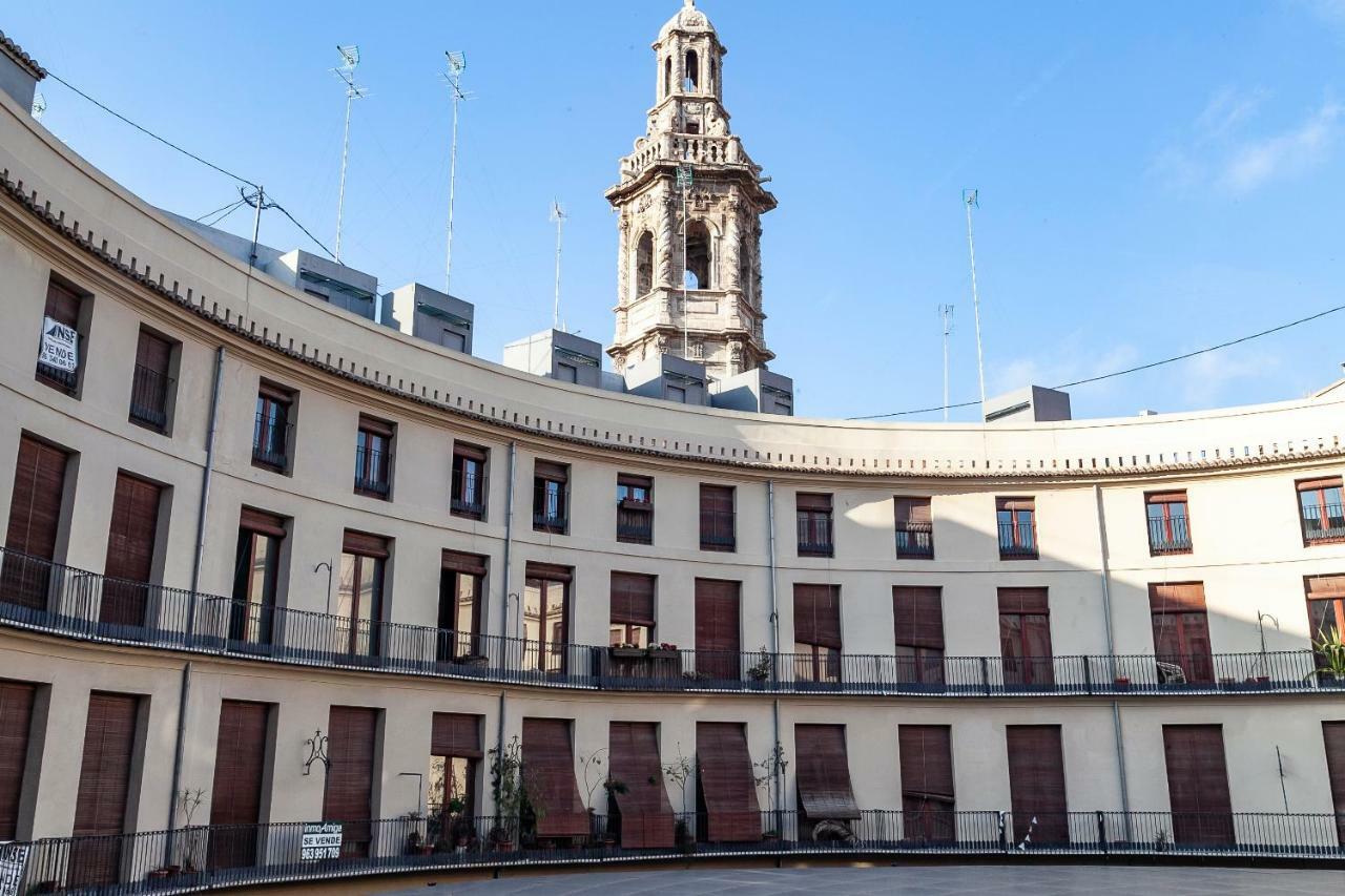 Plaza Redonda Center Leilighet Valencia Eksteriør bilde